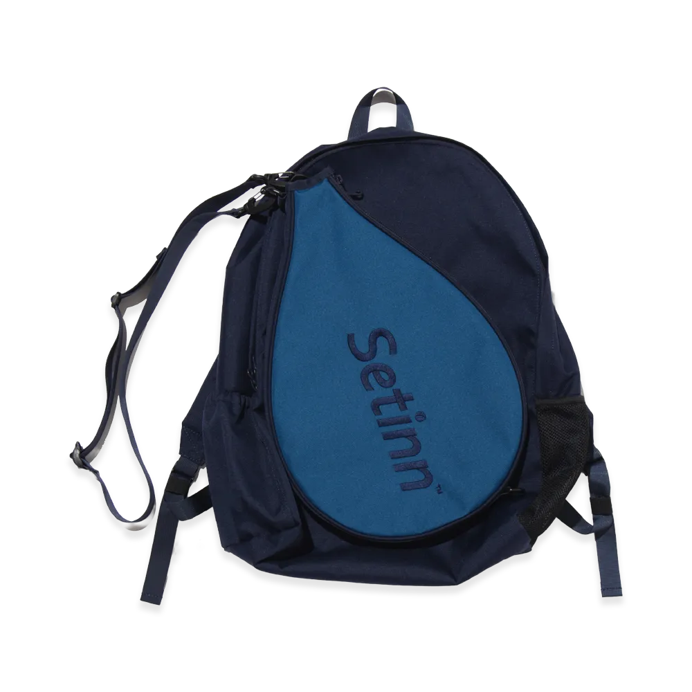 Setinn x DOE Tennis Bag "Black/Blue"