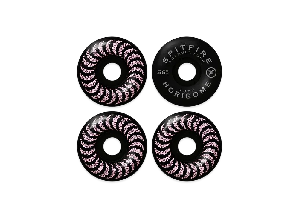 SPITFIRE x Yuto Horigome Cherry Blossom Classics Wheels 56mm F4 99A "Black"