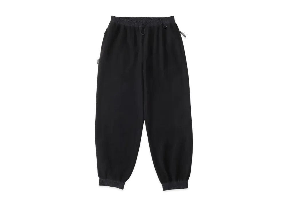 S.F.C Sporty Wide Fleece Pants "Black"
