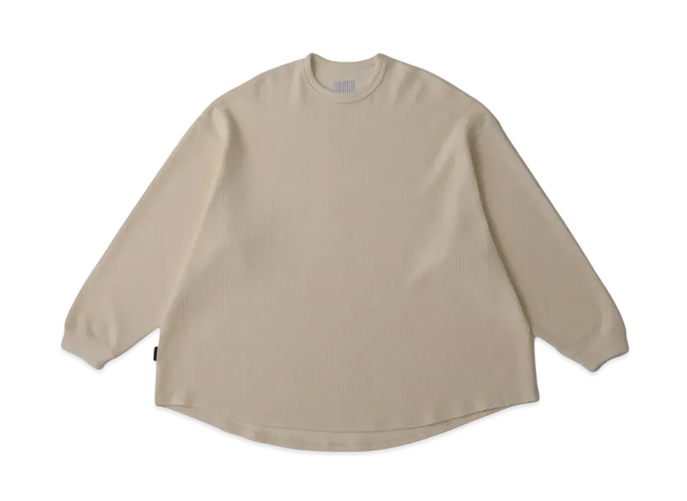 S.F.C Super Big Double Face LS Tee "White"