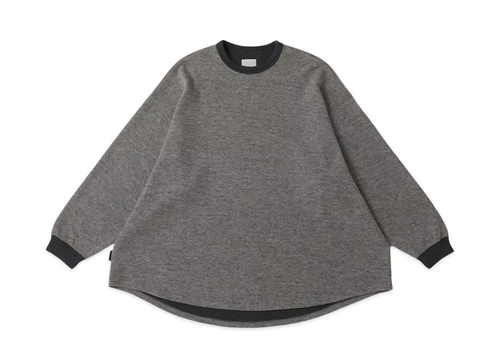 S.F.C Super Big Double Face LS Tee "Grey"