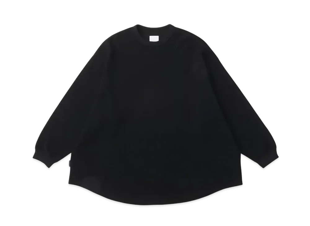 S.F.C Super Big Double Face LS Tee "Black"