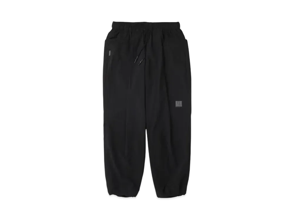 S.F.C Wide Tapered Easy Pants (Nylon) "Black"