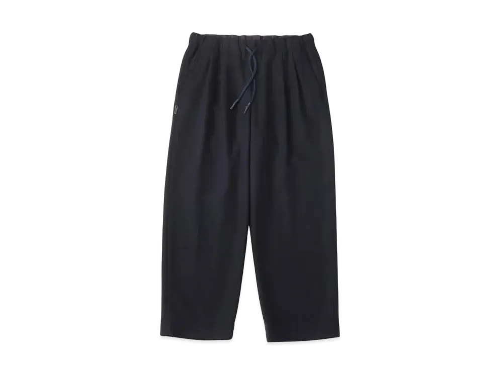 S.F.C Wide Straight Wool Pants "Navy"