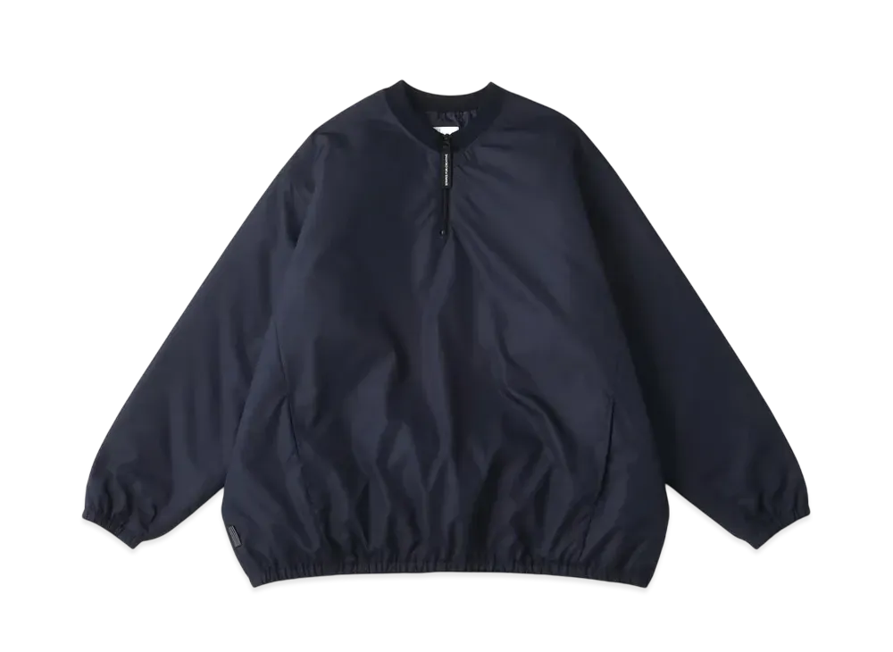 S.F.C Baseball Half Zip Jacket "Navy"