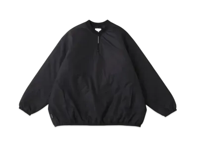S.F.C Baseball Half Zip Jacket "Black"