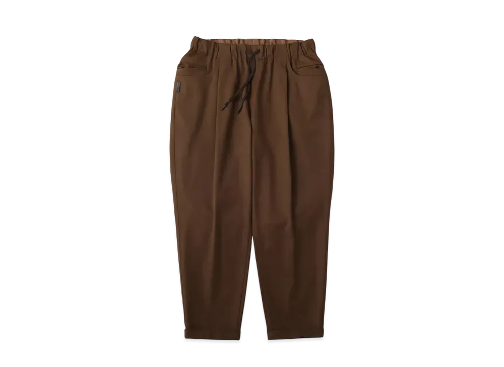 S.F.C Tapered Easy Pants (Wool Chino) "Brown"