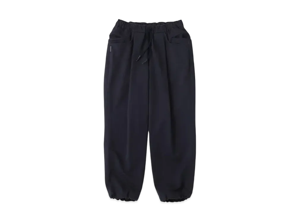 S.F.C Wide Tapered Easy Pants (Herringbone) "Navy"