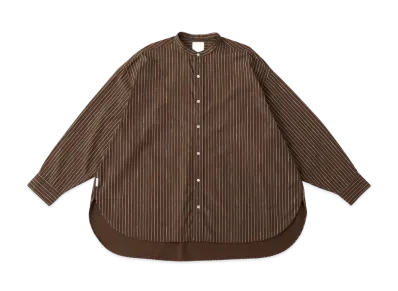 S.F.C No Collar SFC Shirt "Brown"