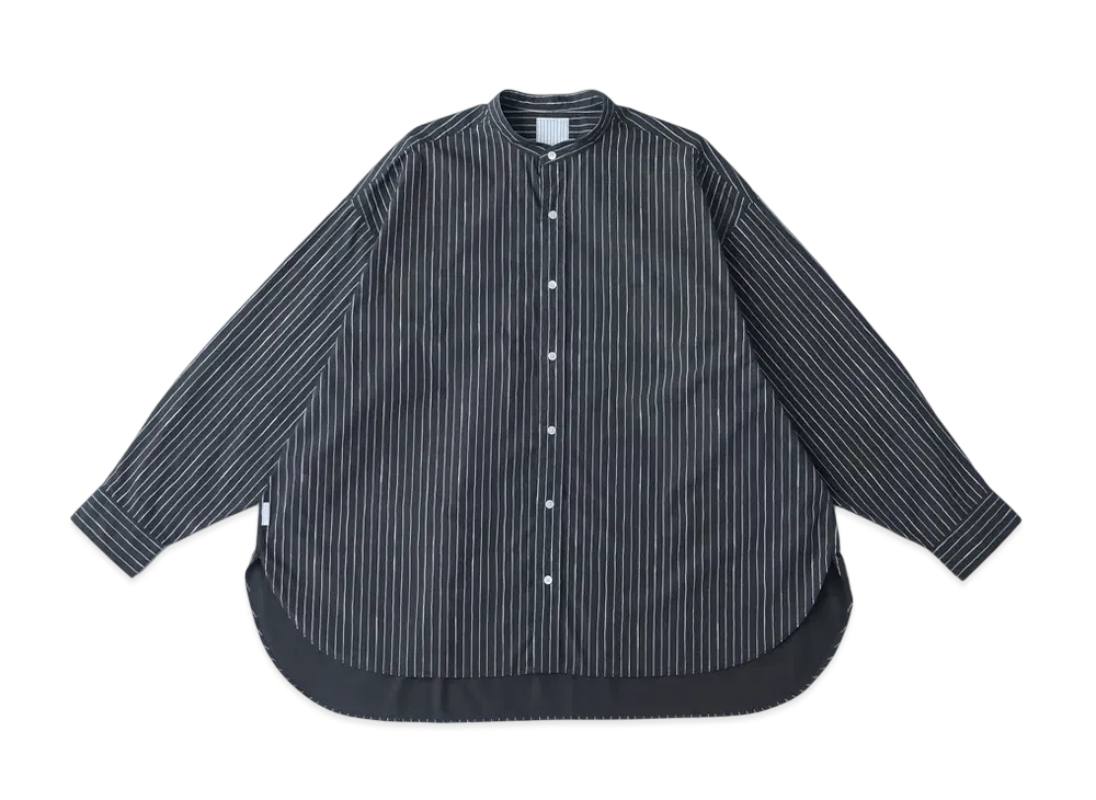 S.F.C No Collar SFC Shirt "Charcoal"