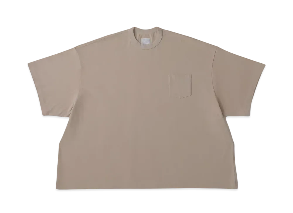 S.F.C Super Big Flat Pocket Tee "Beige"