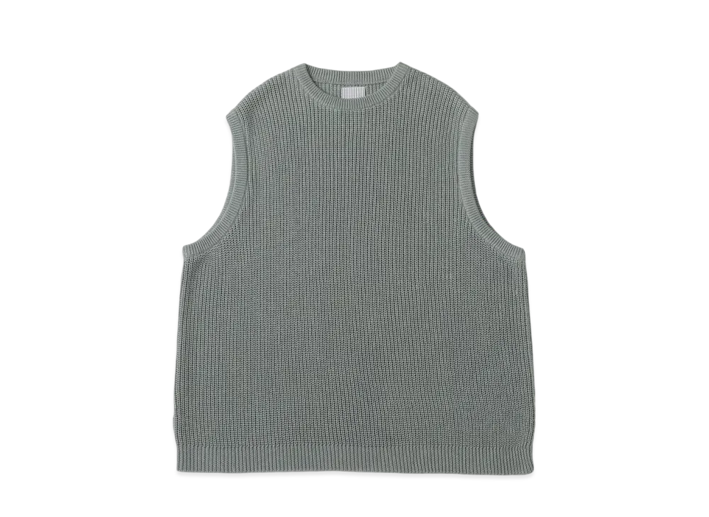 S.F.C Over Crew Vest "Cabbage"