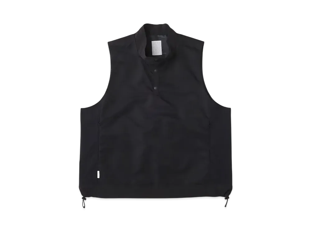 S.F.C Nylon Pullover Vest "Black"