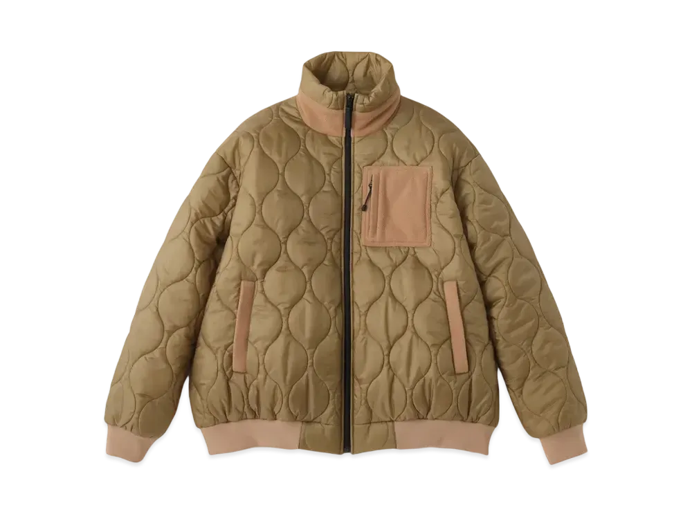 S.F.C Quilted Puff Jacket "Khaki/Beige"