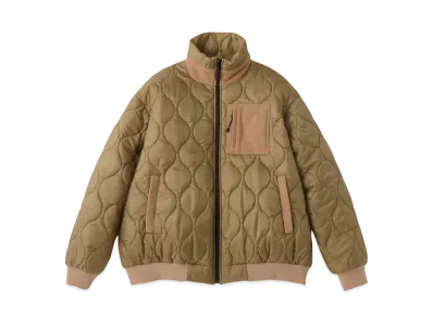 S.F.C Quilted Puff Jacket "Khaki/Beige"