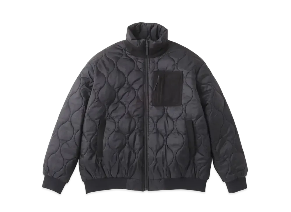 S.F.C Quilted Puff Jacket "Black/Black"