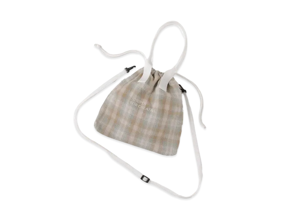 S.F.C OG Check Shoulder Pouch Small "Beige Check"