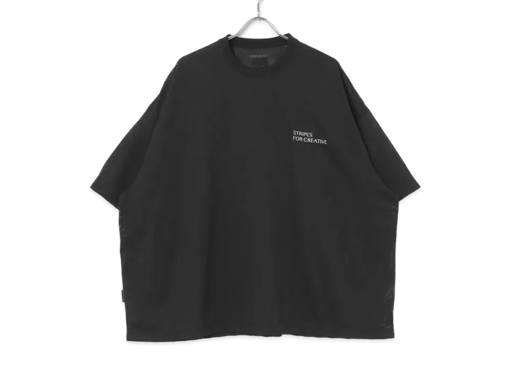 S.F.C / Stripes For Creative x URBS Super Big Ss Mesh Tee "Black"