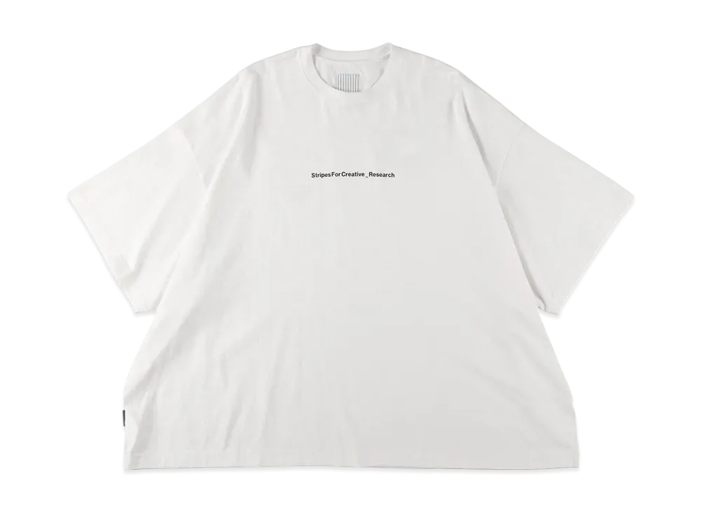 S.F.C / Stripes For Creative x ADVANCED RESEARCH Super Big SS Tee "White"