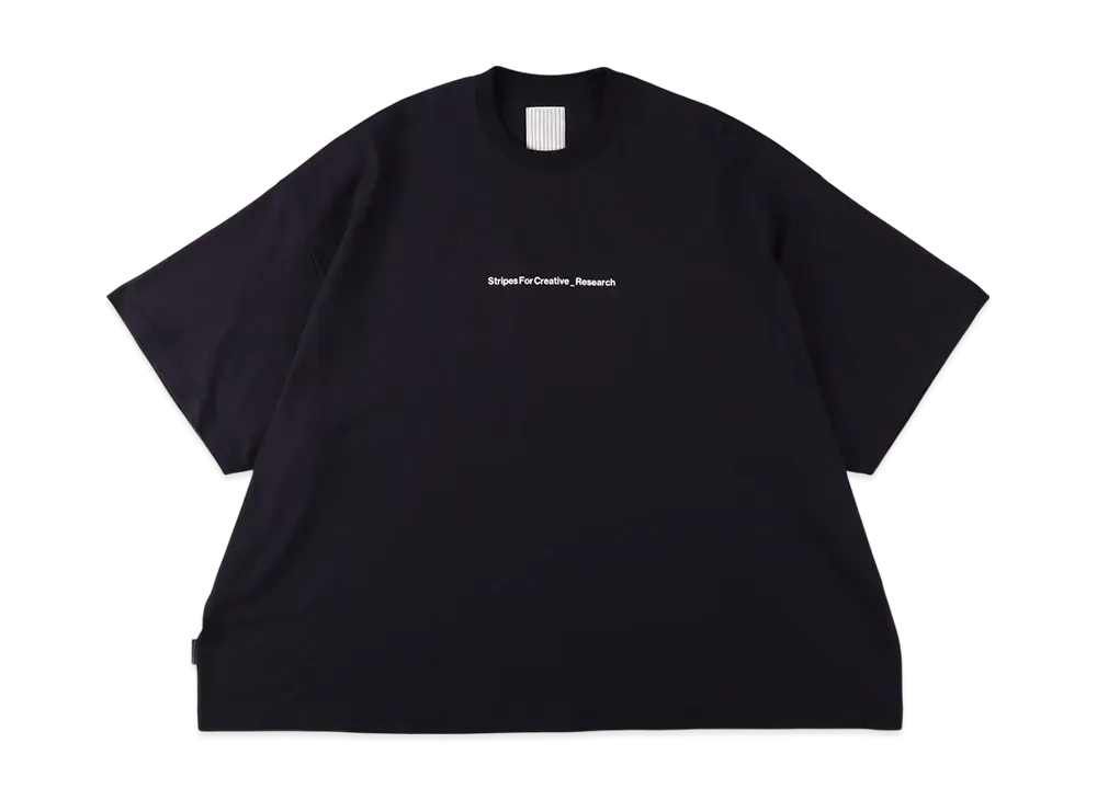 S.F.C / Stripes For Creative x ADVANCED RESEARCH Super Big SS Tee "Navy"