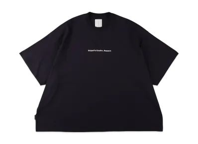 S.F.C / Stripes For Creative x ADVANCED RESEARCH Super Big SS Tee "Navy"