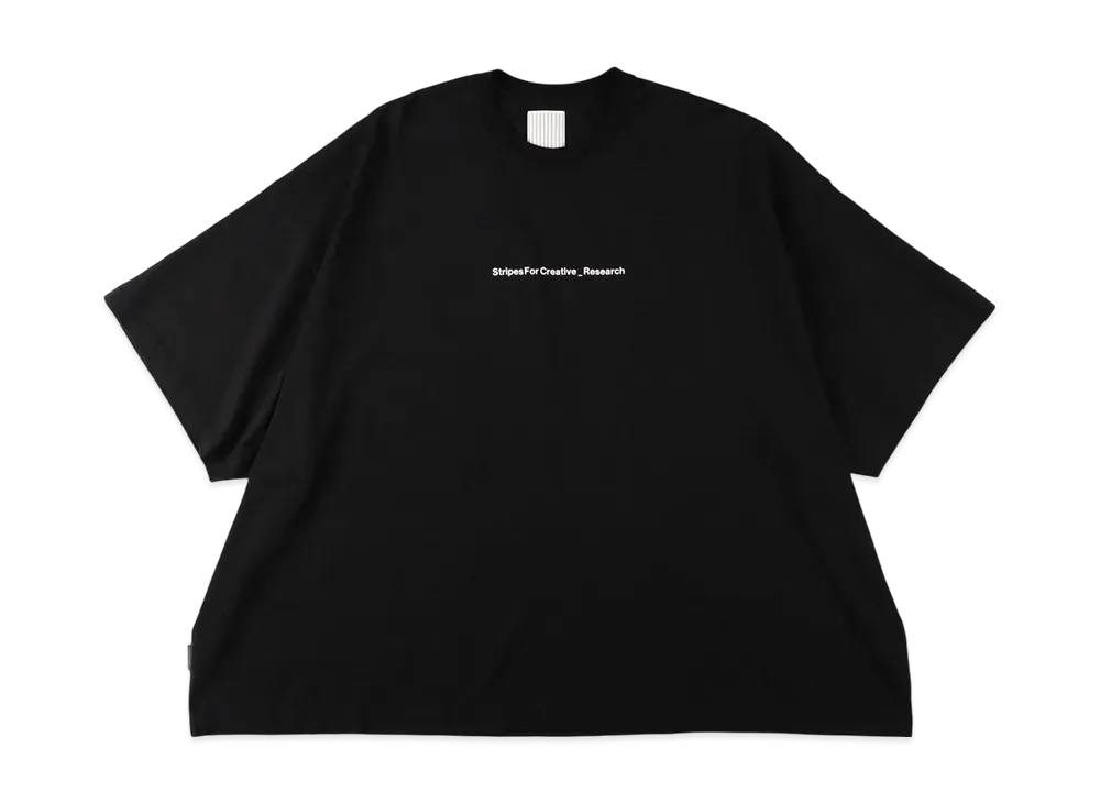 S.F.C / Stripes For Creative x ADVANCED RESEARCH Super Big SS Tee "Black"