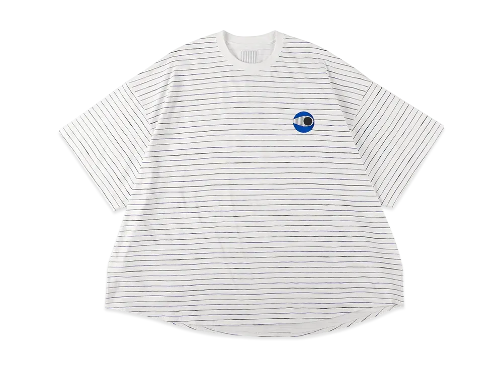 S.F.C / Stripes For Creative x ADVANCED RESEARCH Super Big Side Stripes SS Tee "White"