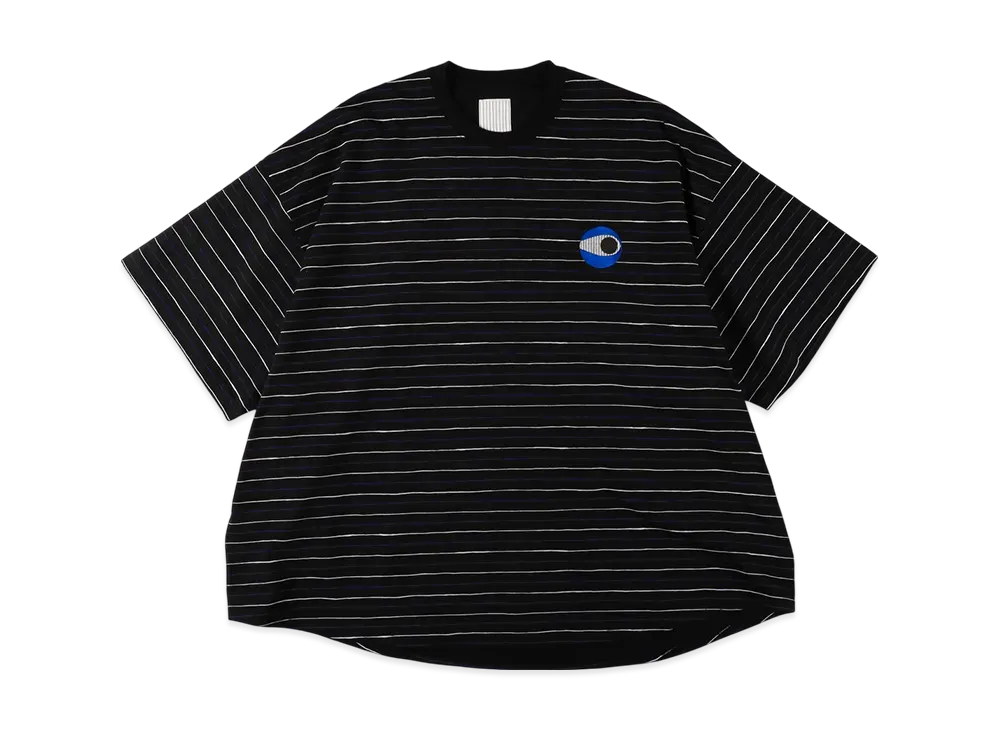 S.F.C / Stripes For Creative x ADVANCED RESEARCH Super Big Side Stripes SS Tee "Black"