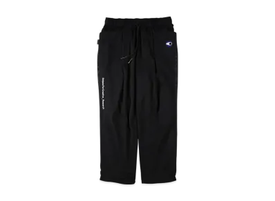 S.F.C / Stripes For Creative x ADVANCED RESEARCH Wide Tapered Easy Mesh Pants "Black"
