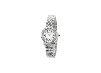 Salvatore Ferragamo Women's Gancini Quartz Watch "Silver"