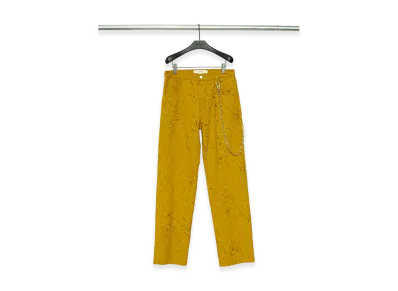 Song for the Mute Long Work Pant -Bullet Hole Denim- "Mustard"