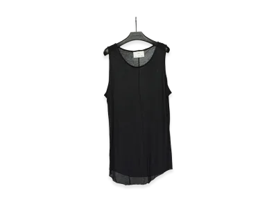 Song for the Mute Basic Tank -Silk Jersey- "Black"