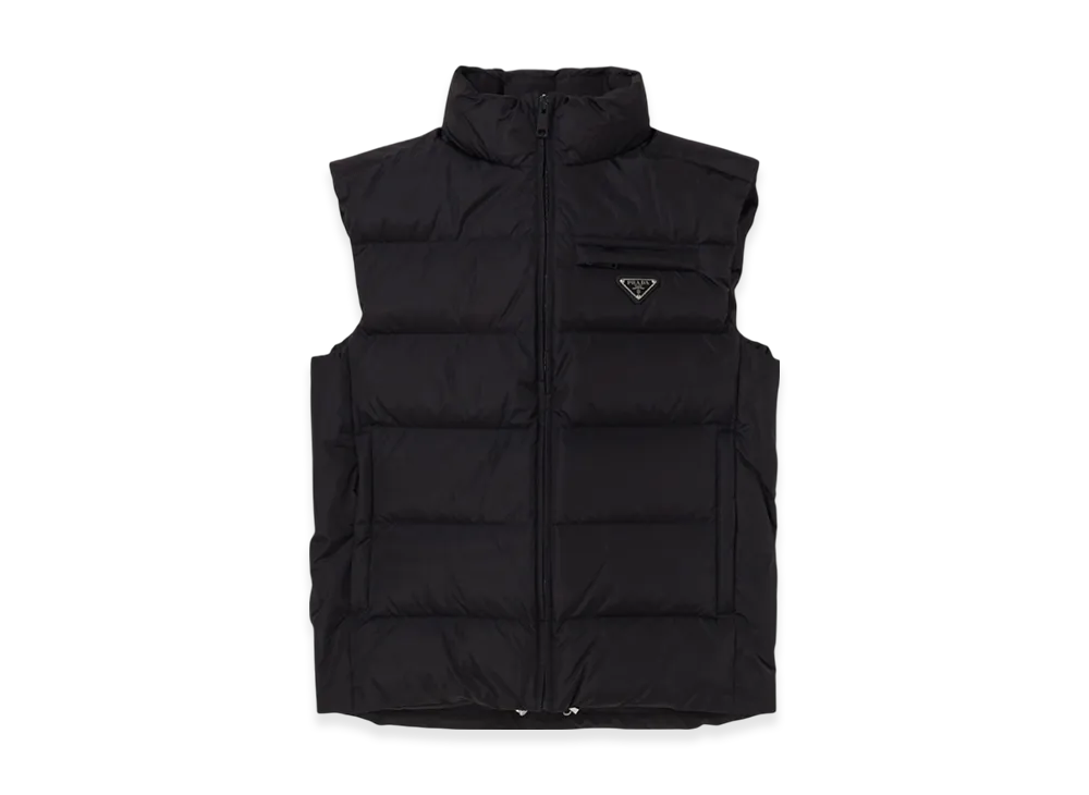 PRADA Re-Nylon Down Vest "Black"