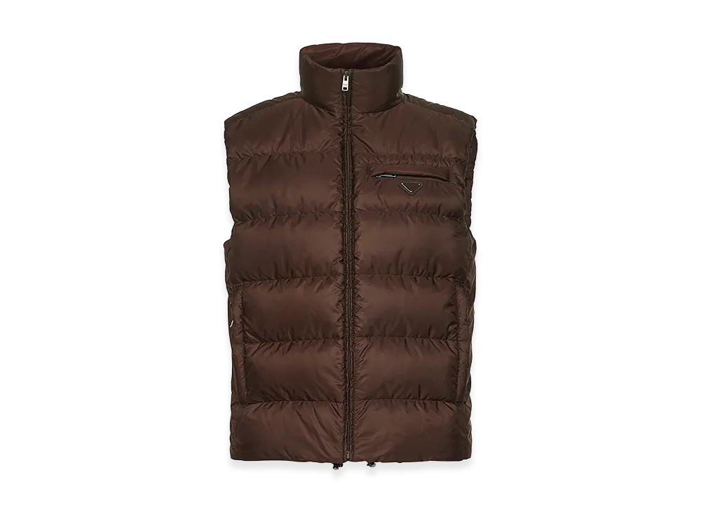 PRADA Down Vest "Brown"