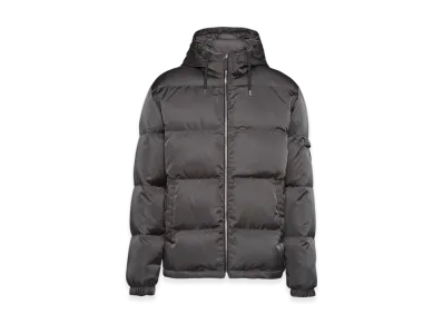PRADA Medium-Weight Re-Nylon Down Jacket "Iron Grey"