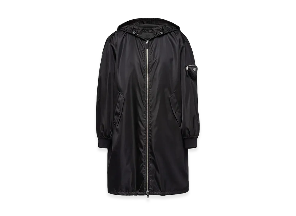 PRADA Re-Nylon Raincoat "Black"