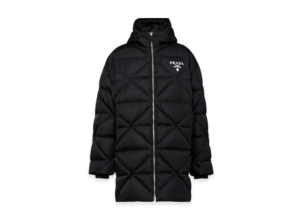 PRADA Re-Nylon Down Coat "Black"