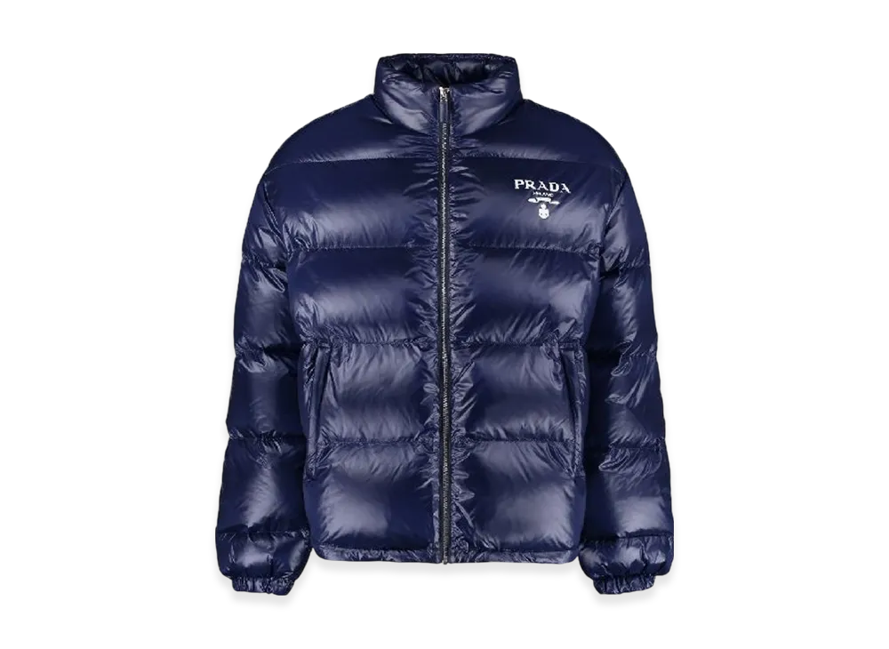 PRADA Re-Nylon Padded Down Jacket "Blue"
