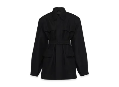 PRADA Technical Canvas Parka "Black"