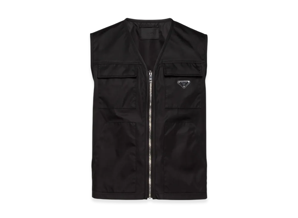 PRADA Re-Nylon Vest "Black"