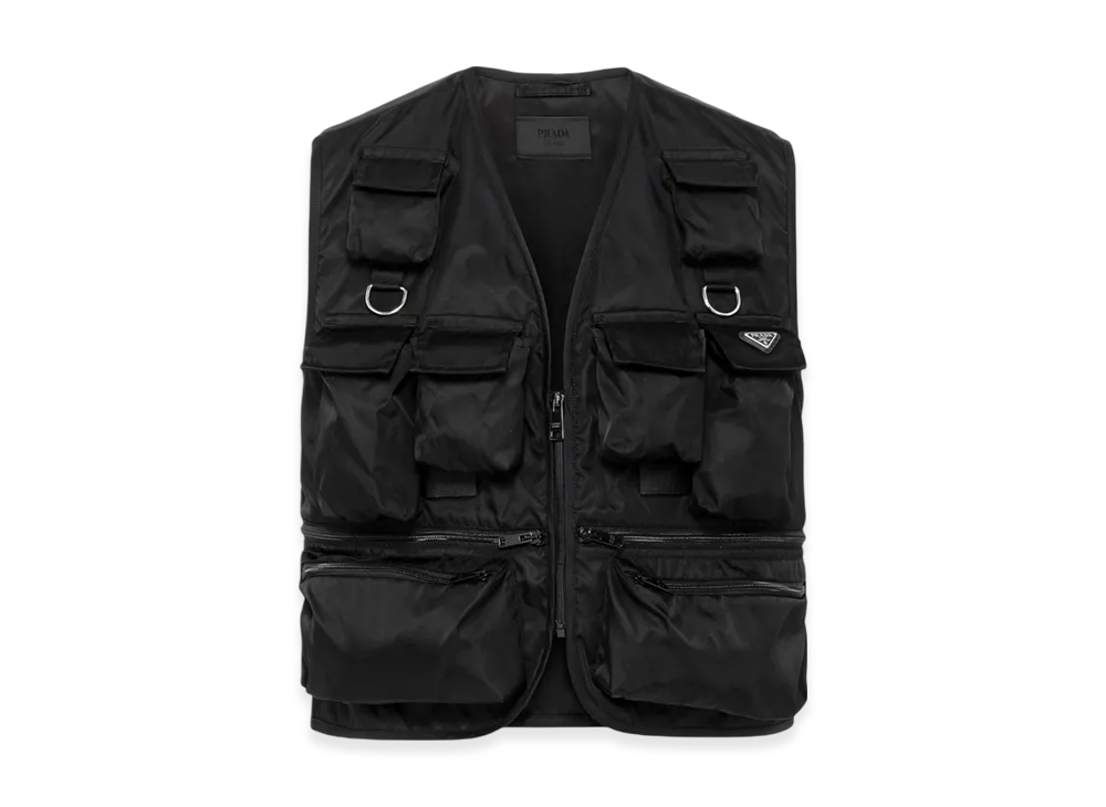 PRADA Re-Nylon Vest "Black"