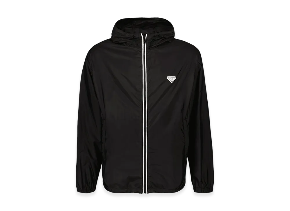 PRADA Re-Nylon Windbreaker "Black/White"