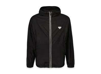 PRADA Re-Nylon Windbreaker "Black/White"