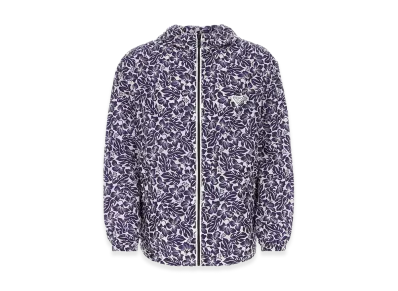 PRADA Printed Re-Nylon Windbreaker "Purple"