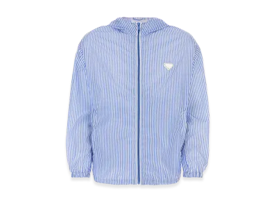 PRADA Printed Re-Nylon Windbreaker "Stripped"