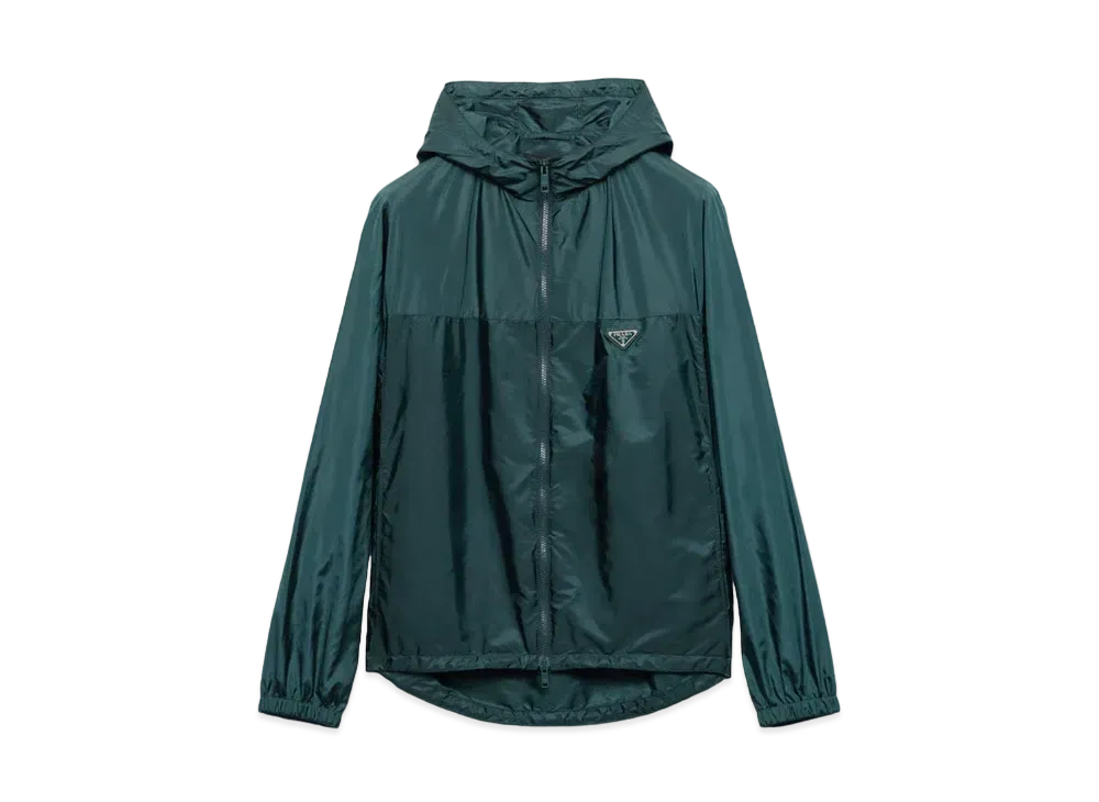 PRADA Men's Re-Nylon Jacket "Dark Green"