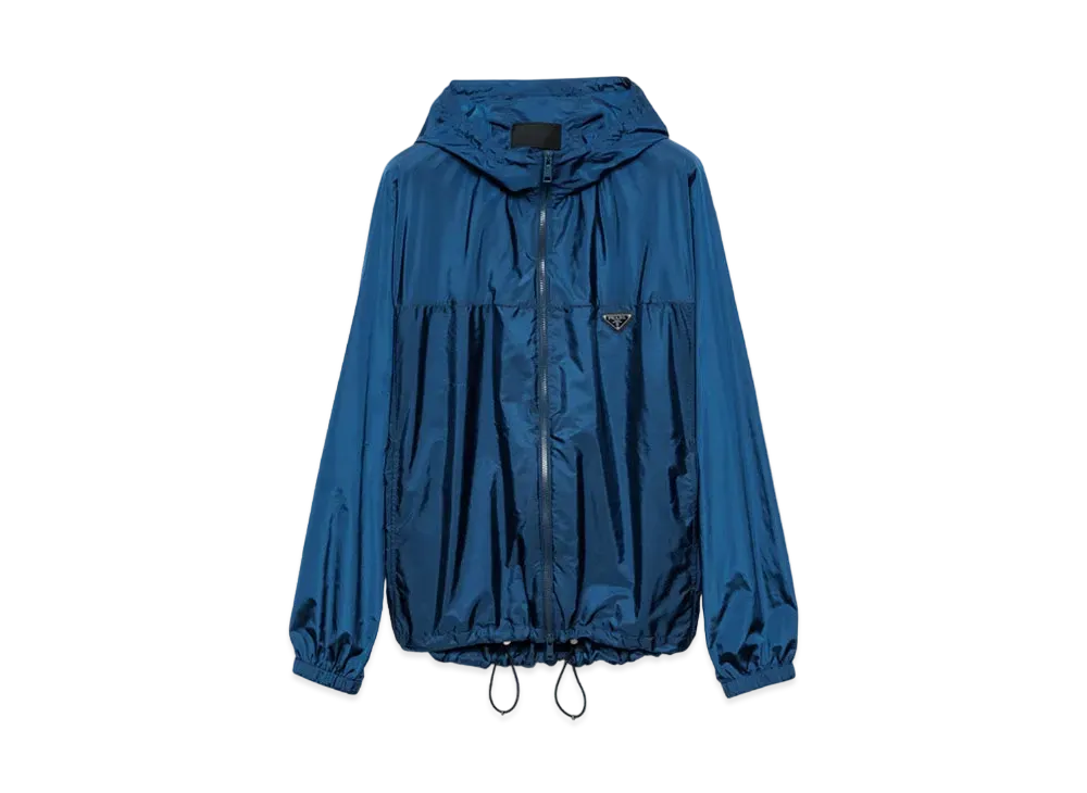 PRADA Men's Re-Nylon Jacket "Blue"