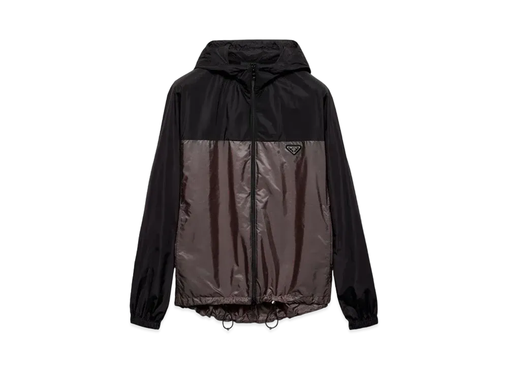 PRADA Men's Re-Nylon Jacket "Black/Gray"