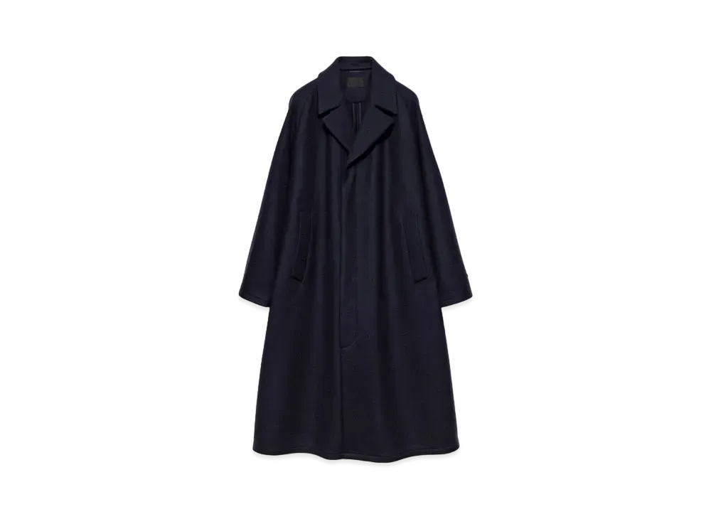 PRADA Men's Wool Blend Coat "Navy"