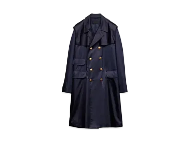 PRADA Men's Re-Nylon Raincoat "Navy"